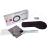 Лупа LEVENHUK ZENO 400, 2/4×, 88/21 мм, 2 LED, металл 38118