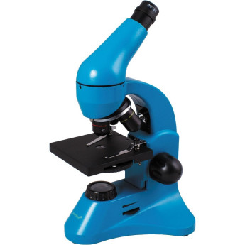 Микроскоп LEVENHUK Rainbow 50L PLUS Azure/Лазурь